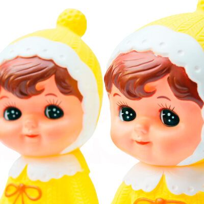 Boneca Fofa Retrô no Estilo Boneca Antiga