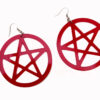Pentagrama Vermelho Translúcido