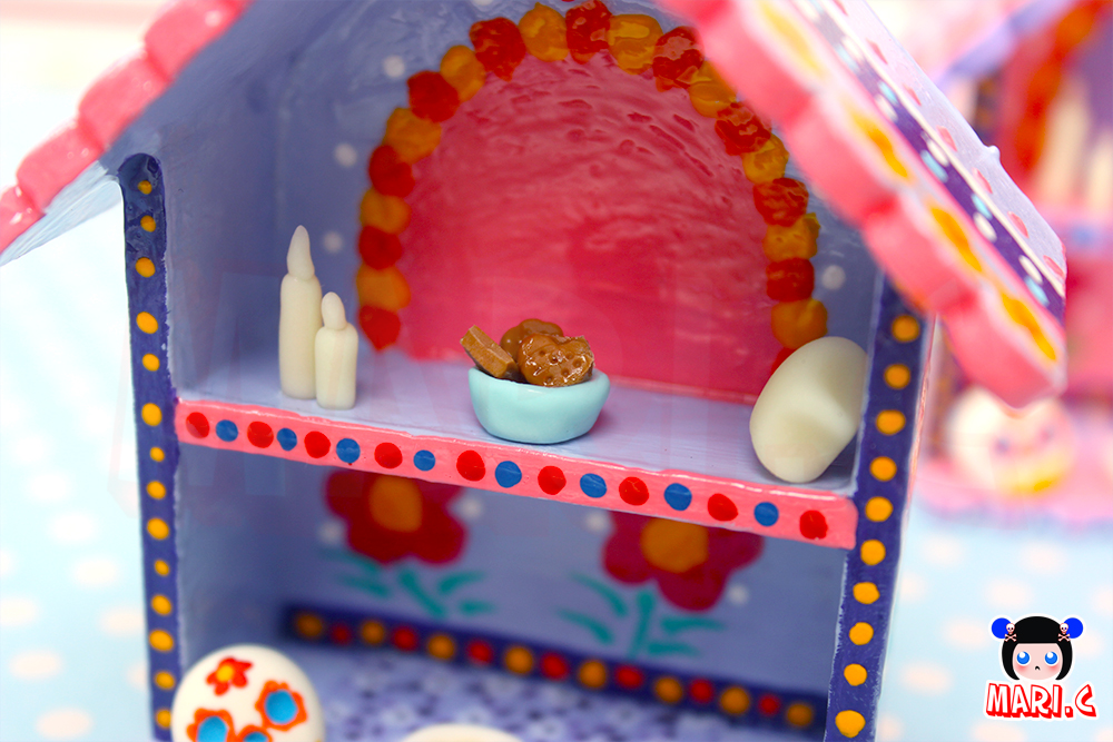 Mari.C - Mini Altar Dia de Los Muertos Mexicano para Cachorros Gatos e Pets