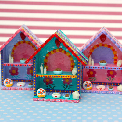 Mari.C - Mini Altar Dia de Los Muertos Mexicano para Cachorros Gatos e Pets